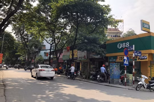Thực hiện thí điểm tổ chức giao thông trên phố Đội Cấn (quận Ba Đình)