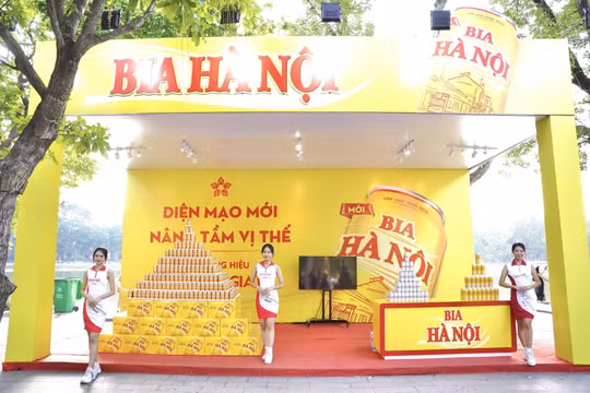 Các gian hàng đặc sắc của Bia Hà Nội góp mặt tại sự kiện Festival Thủ đô 2023