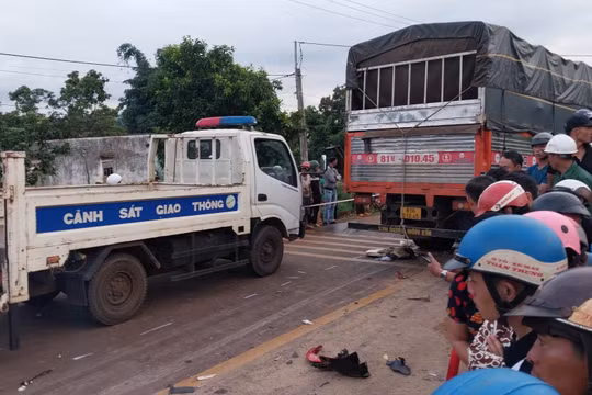 Gia Lai: Tai nạn liên hoàn, 3 người trên xe máy tử vong thương tâm