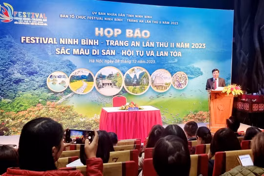 Festival Ninh Bình: Lễ hội "Sắc màu di sản - Hội tụ và lan tỏa"