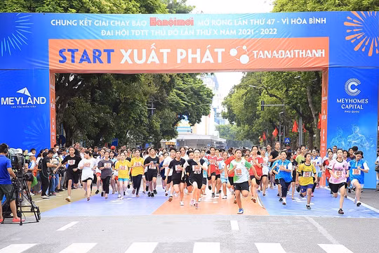 Giải chạy Báo Hànộimới mở rộng lần thứ 48 sẽ diễn ra vào sáng ngày 26/3