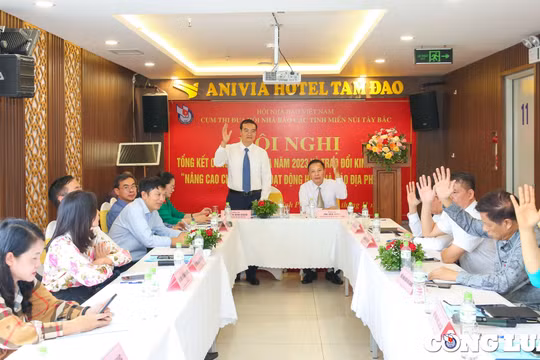 Cụm thi đua Hội Nhà báo các tỉnh miền núi Tây Bắc thống nhất các giải pháp quan trọng cho năm 2024