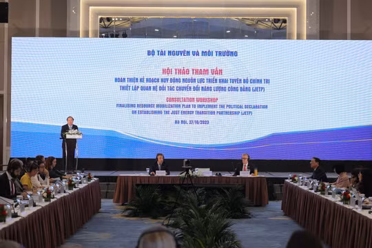 Gần 500 ý kiến đóng góp cho "kế hoạch huy động nguồn lực thực hiện JETP"