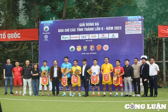 CLB Báo chí Hà Tây vô địch Giải bóng đá Báo chí các tỉnh, thành lần thứ 9