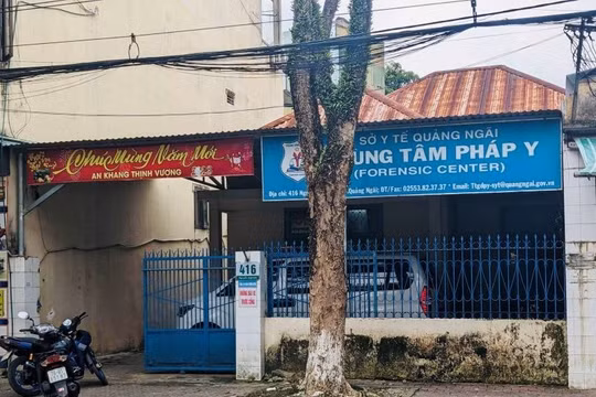 Bắt khẩn cấp Giám đốc Trung tâm Pháp y tỉnh Quảng Ngãi