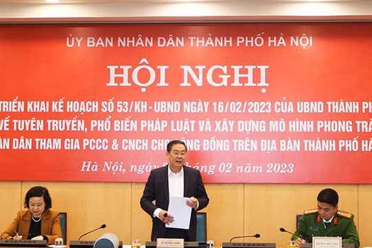 Hà Nội: Ngõ, hẻm sâu 50m, xe chữa cháy khó tiếp cận phải bố trí "điểm chữa cháy công cộng"