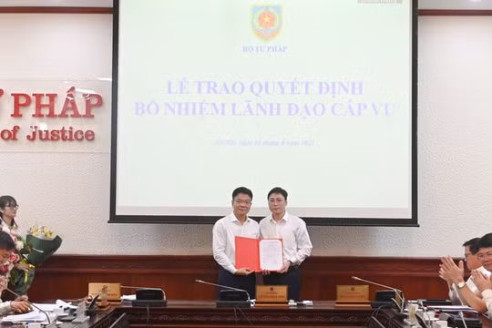Bộ Tư pháp thông báo về người phát ngôn và cung cấp thông tin cho báo chí