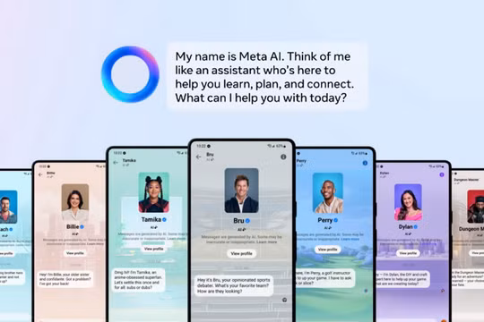 Người dùng Instagram, Facebook và WhatsApp sắp được sử dụng chatbot AI