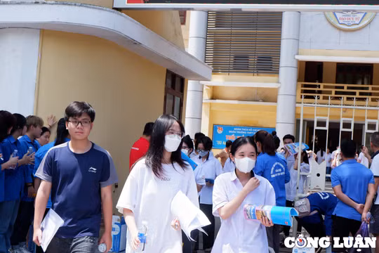 Thanh Hóa: Thí sinh đánh giá đề thi tổ hợp có sự phân hoá rõ rệt