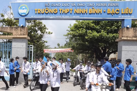 Hơn 11.000 thí sinh của tỉnh Ninh Bình hoàn thành kỳ thi tốt nghiệp THPT năm 2023