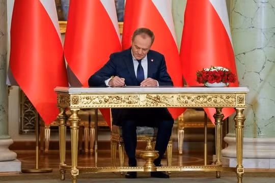 Chính phủ mới của Ba Lan muốn tạo sự đoàn kết trong nước và ủng hộ Ukraine