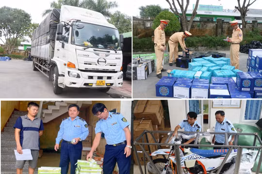 Liên tiếp phát hiện số lượng lớn hàng hóa không rõ nguồn gốc đi qua Hà Tĩnh, Quảng Bình