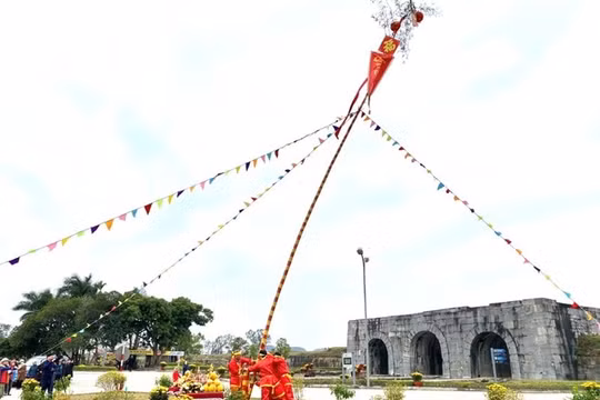 Lần đầu tiên tái hiện nghi lễ Thượng tiêu ở Di sản thành nhà Hồ