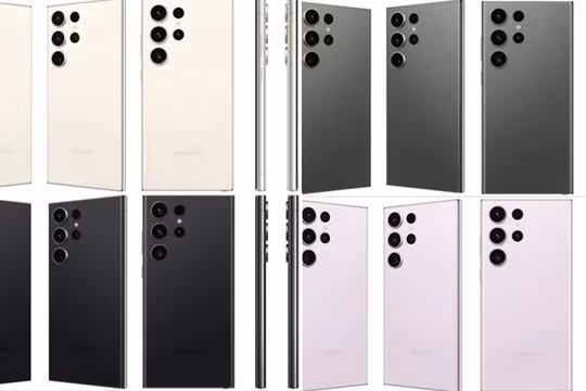 Bộ ảnh render mới của Samsung Galaxy S23 Ultra