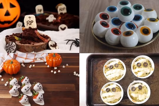 Những món ăn không thể bỏ qua trong ngày Halloween