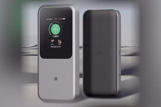 Trình làng bộ phát Wi-Fi 5G di động kiêm sạc dự phòng 10.000 mAh nhà ZTE