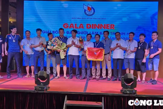 Chi hội các cơ quan báo chí TW tại Thanh Hóa vô địch Giải bóng đá Người làm báo Thanh Hóa lần thứ VI