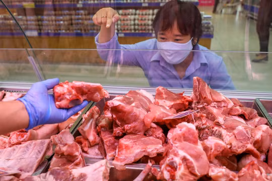 Thịt lợn không thuộc diện bình ổn giá