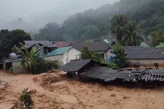 Ảnh hưởng bão số 1, cảnh báo gió giật mạnh, lũ quét trên các sông ở miền Bắc
