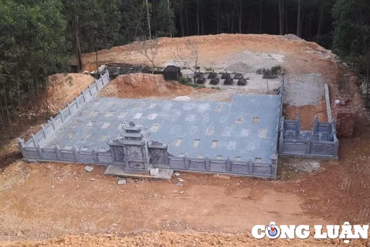 UBND tỉnh Nghệ An yêu cầu huyện Đô Lương xử lý nghiêm việc tự ý xây dựng nghĩa trang trên đất lâm nghiệp