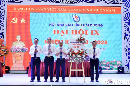Hội Nhà báo tỉnh Hải Dương: Lan tỏa tinh thần đoàn kết, đổi mới, sáng tạo, bứt phá