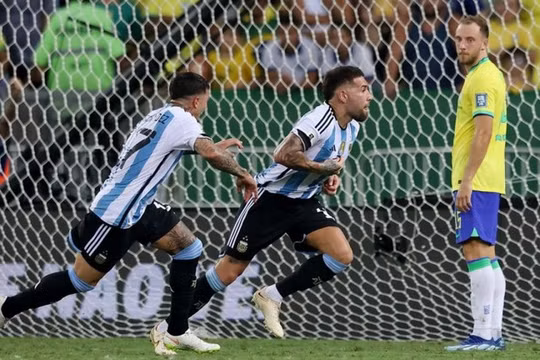 Otamendi ghi bàn, Argentina đánh bại Brazil ở vòng loại World Cup 2026