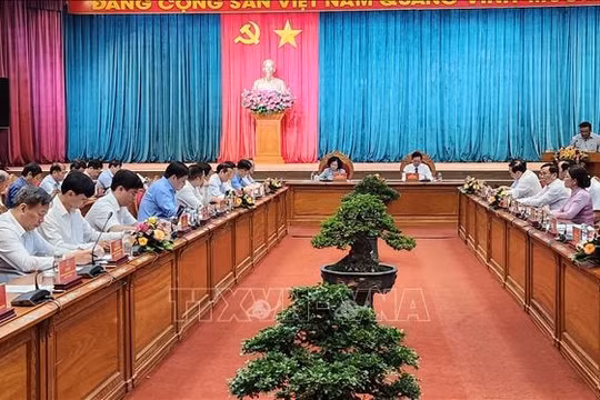 Thường trực Ban Bí thư: Bình Định cần tiếp tục quan tâm đến tổ chức cơ sở đảng và chất lượng đảng viên