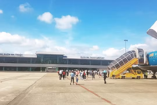 Dừng kiểm soát an ninh hàng không cấp độ 1 tại các sân bay Tây Nguyên