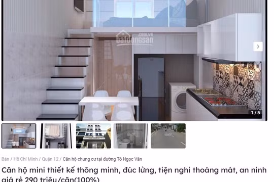 Cần cẩn trọng khi chọn mua chung cư mini không rõ ràng pháp lý