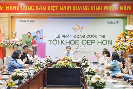 Báo Sức khỏe & Đời sống phát động cuộc thi Tôi khỏe đẹp hơn lần 2