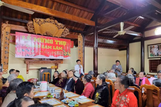 Lễ mừng thọ - Nét đẹp văn hóa đầu Xuân