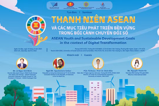 Thanh niên Asean và các mục tiêu phát triển bền vững trong bối cảnh Chuyển đổi số