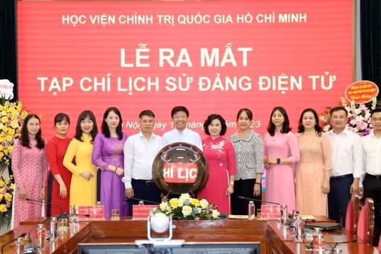 Học viện Chính trị quốc gia Hồ Chí Minh ra mắt Tạp chí Lịch sử Đảng điện tử