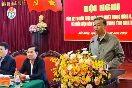 Đắk Nông đưa quốc phòng, an ninh trở thành nguồn lực quan trọng để góp phần phát triển đất nước