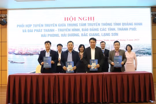 Trung tâm Truyền thông tỉnh Quảng Ninh ký kết tuyên truyền với các cơ quan Báo, Đài