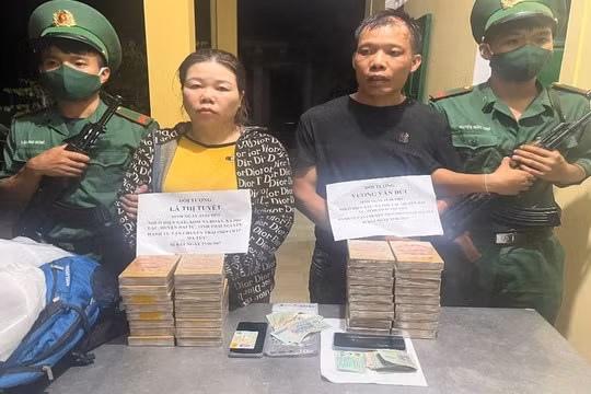 Kon Tum: Đôi nam nữ vận chuyển thuê 11kg ma túy với tiền công 340 triệu đồng