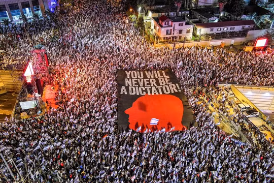 Israel: Biểu tình phản đối cải cách tư pháp tiếp tục diễn ra
