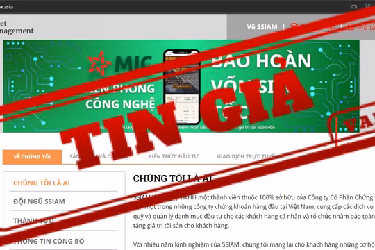 Trung tâm Xử lý tin giả Việt Nam cảnh báo những website chuyên lừa đảo