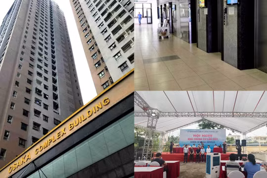 Chủ đầu tư đi thi hành án, cư dân Osaka Complex vui mừng đã bầu được ban quản trị