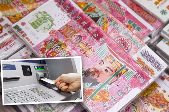 Trung Quốc: Người đàn ông cố chấp gửi tiền âm phủ vào máy ATM