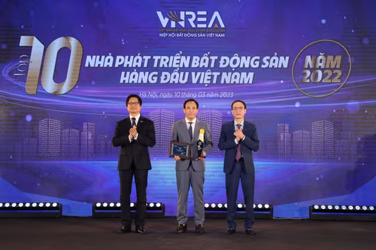 Geleximco giành “cú đúp” giải thưởng Thương hiệu bất động sản dẫn đầu năm 2022