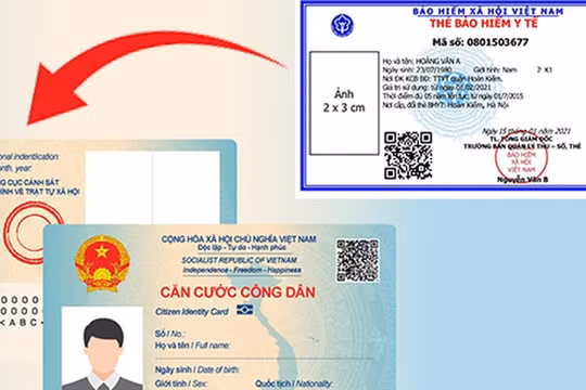 Căn cước công dân có thể được dùng thay thẻ Bảo hiểm y tế không?