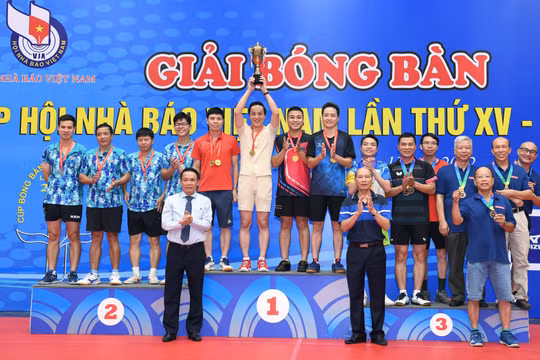 Giải Bóng bàn Cúp Hội Nhà báo Việt Nam lần thứ XVI hứa hẹn đầy hấp dẫn