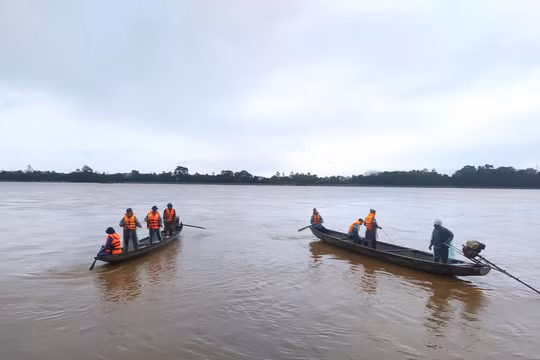 Đã tìm thấy nạn nhân ngã xe máy, rơi xuống sông Long Đại