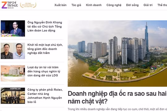 Tạp chí điện tử Tri thức thay đổi bộ nhận diện thương hiệu từ Zing News sang Znews