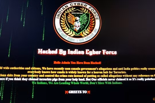 Nhiều trang web của Canada bị hacker tấn công