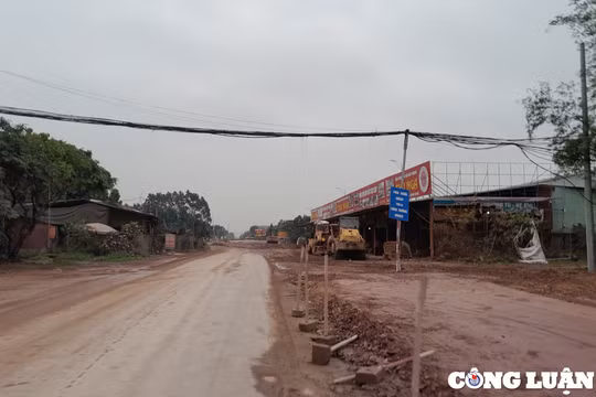 Khó khăn mặt bằng cản tiến độ dự án cải tạo, nâng cấp Quốc lộ 31