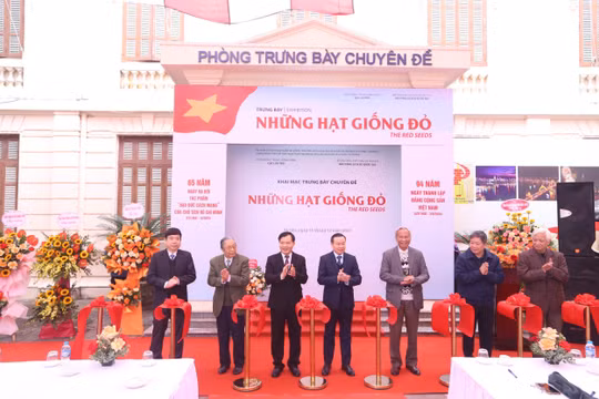 Trưng bày hơn 100 tài liệu quý về chuyên đề: "Những hạt giống đỏ"