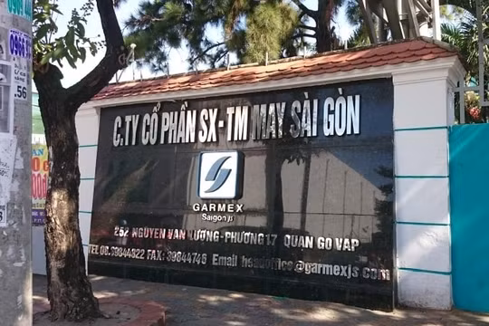 CTCP Garmex Sài Gòn (GMC) doanh thu lao dốc, toàn bộ lợi nhuận lũy kế bị thổi bay trong 1 năm