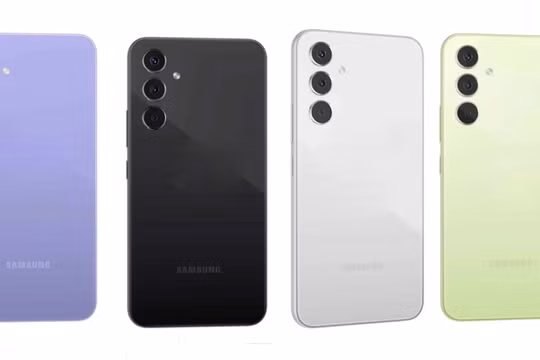Hình ảnh render mới của Samsung Galaxy A54